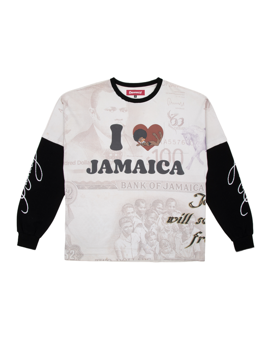 I LOVE JAMAICA LONG SLEEVE